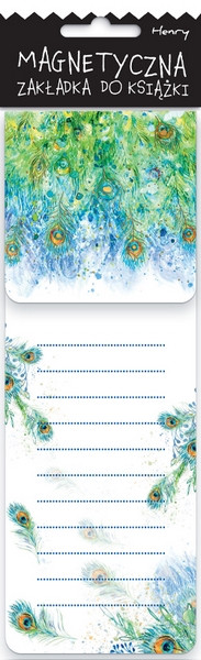 Zakładka magnetyczna do książki Notka Paw Henry